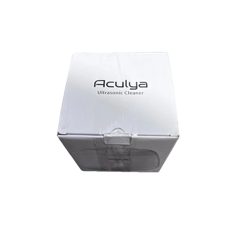 Aculya Black Ultrasonic Cleaner NIB Retainer Denture Jewelry Pod Machine